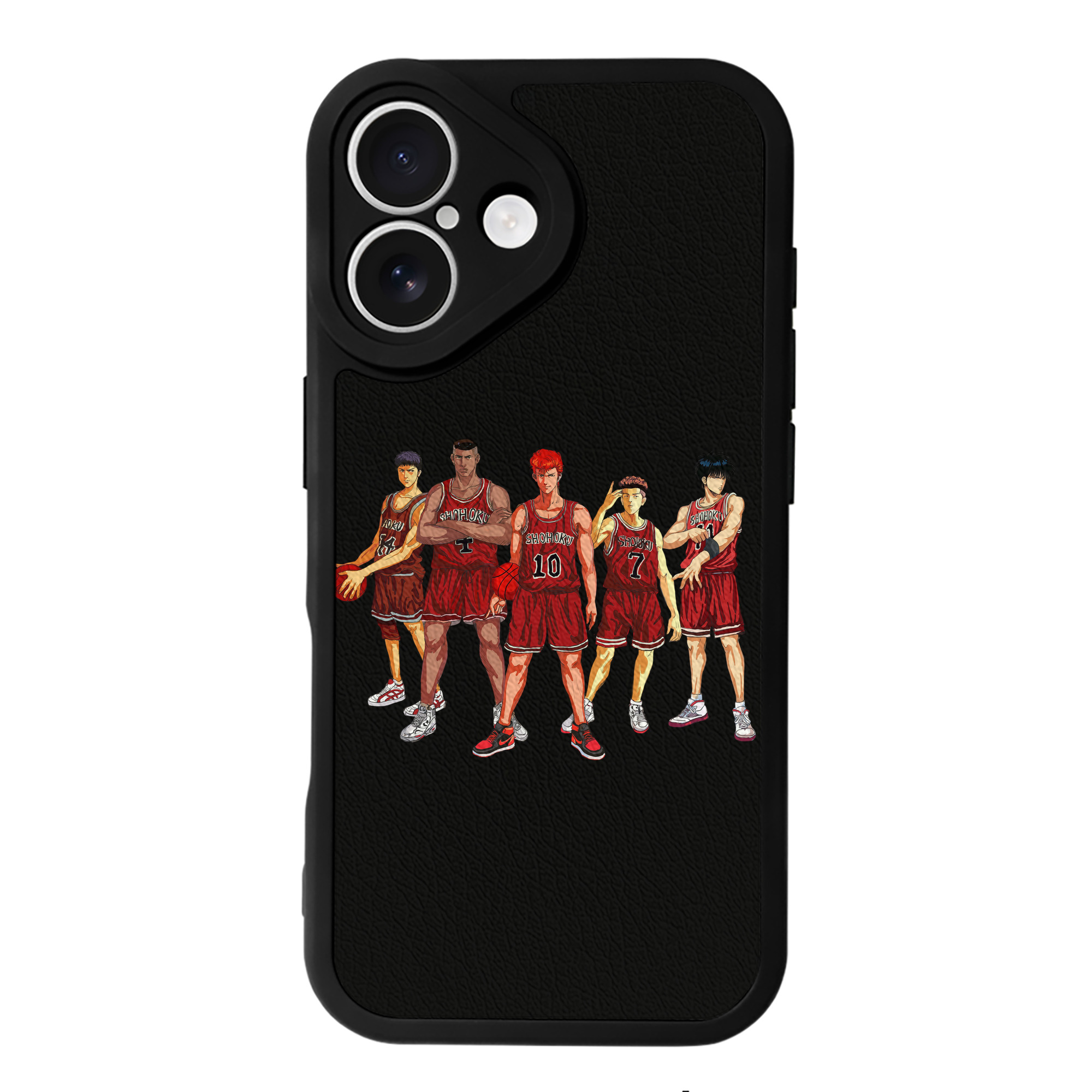 （画像用） SLAM DUNK／スラムダンク 【iPhone 16シリーズ対応】シリコンスマホケース（レザー調） 材質：シリコン